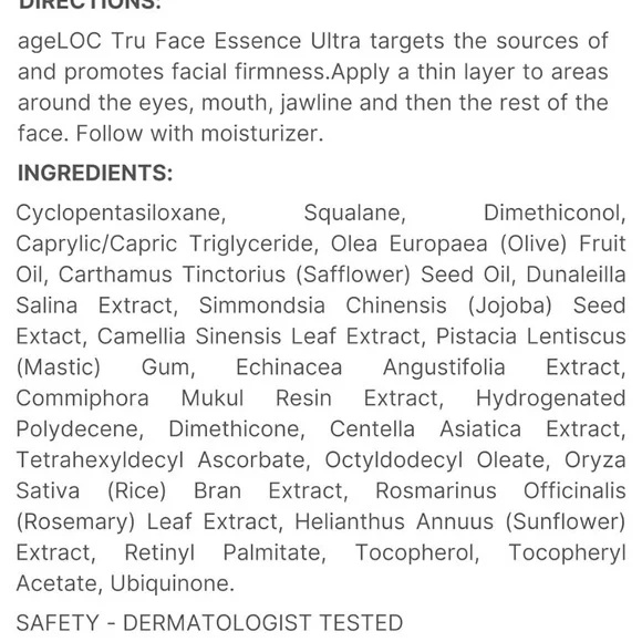 Nu Skin AgeLOC Tru Face Essence Ultra Serum - Picture 4 of 4